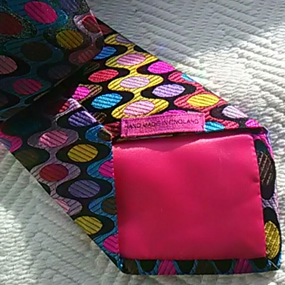 Rare Duchamp London Luxury Silk Tie - Picture 6 of 7